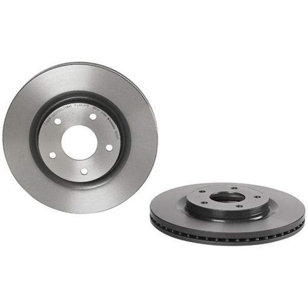 Brembo 09.B596.11 Brake Disc Rotor Pair Front 296mm