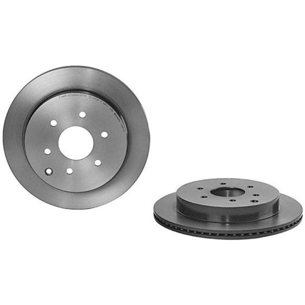 Brembo 09.B631.11 Brake Disc Rotor Pair Rear 350mm