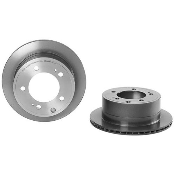 Brembo 09.B644.11 Brake Disc Rotor Pair Rear 312mm