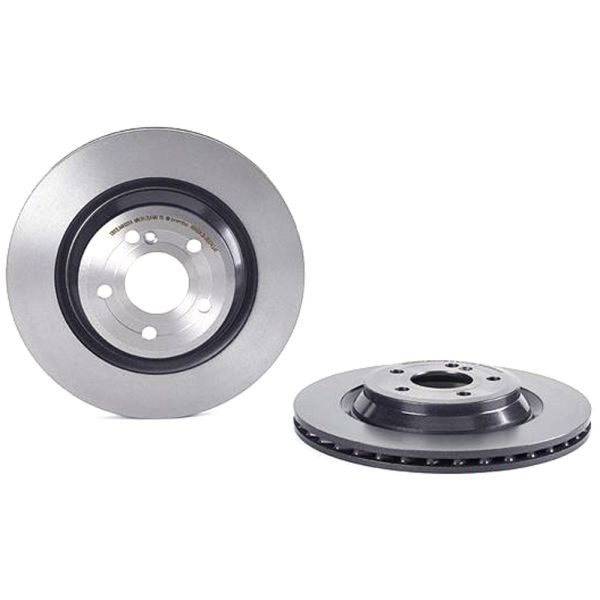 Brembo 09.B743.41 Brake Disc Rotor Pair Rear 320mm