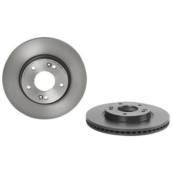 Brembo 09.C249.11 Brake Disc Rotor Pair Front 280mm