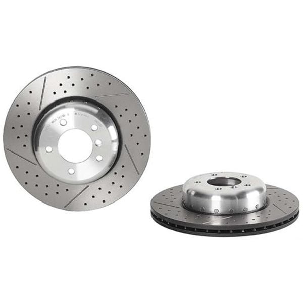 Brembo 09.C420.13 Brake Disc Rotor Pair Front 338mm