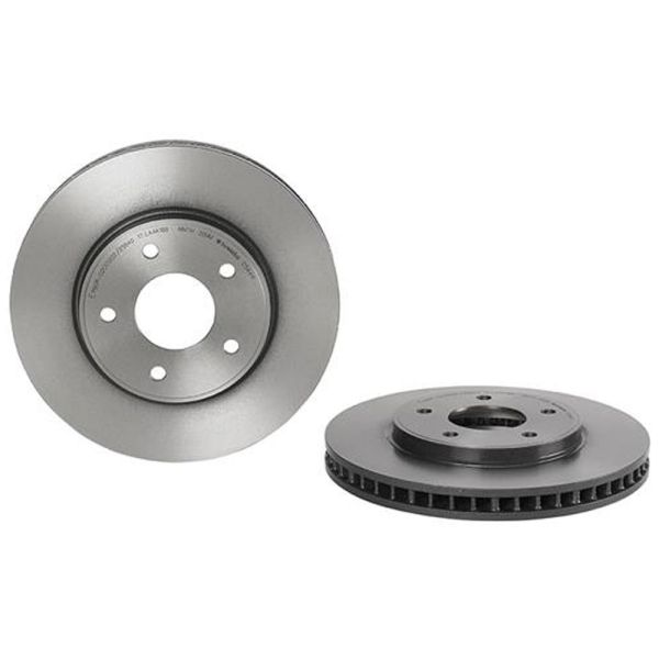 Brembo 09.C544.11 Brake Disc Rotor Pair Front 283mm