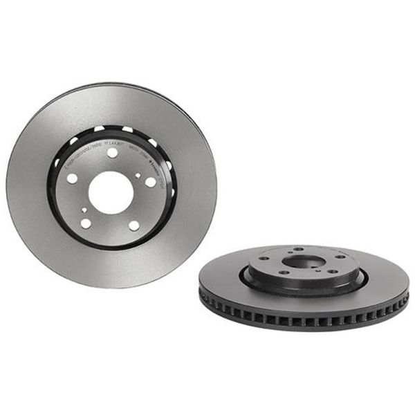 Brembo 09.C710.11 Brake Disc Rotor Pair Front 296mm