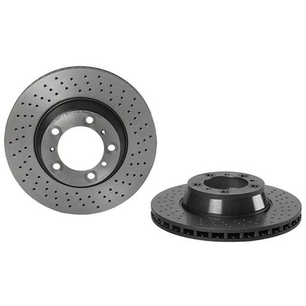 Brembo 09.C878.11 Brake Disc Rotor Pair Rear 330mm