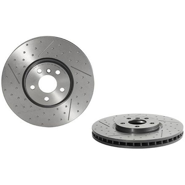 Brembo 09.D179.21 Brake Disc Rotor Pair Front 335mm