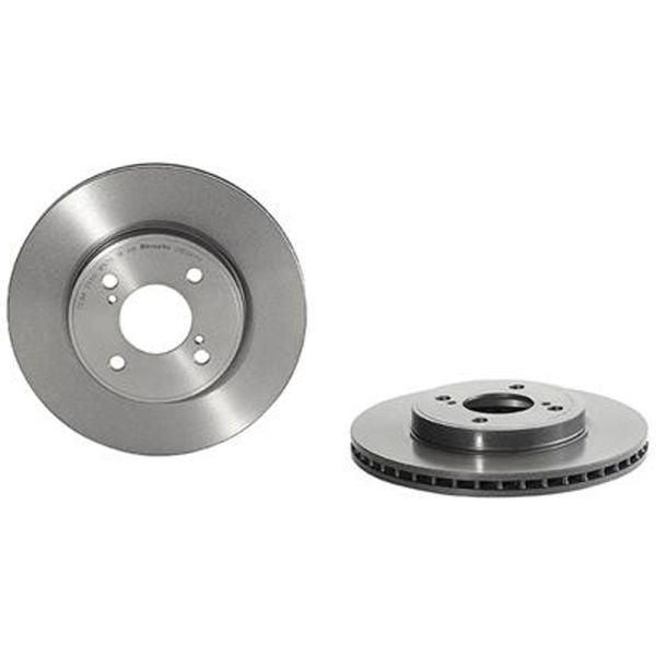Brembo 09.D247.11 Brake Disc Rotor Pair Front 252mm