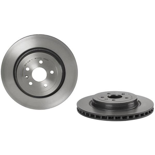 Brembo 09.N266.21 Brake Disc Rotor Pair Rear 365mm