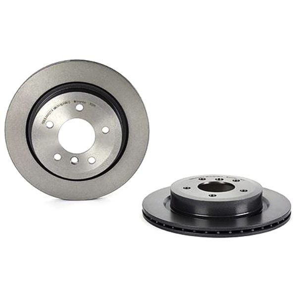 Brembo 09.R121.11 Brake Disc Rotor Pair Rear 300mm