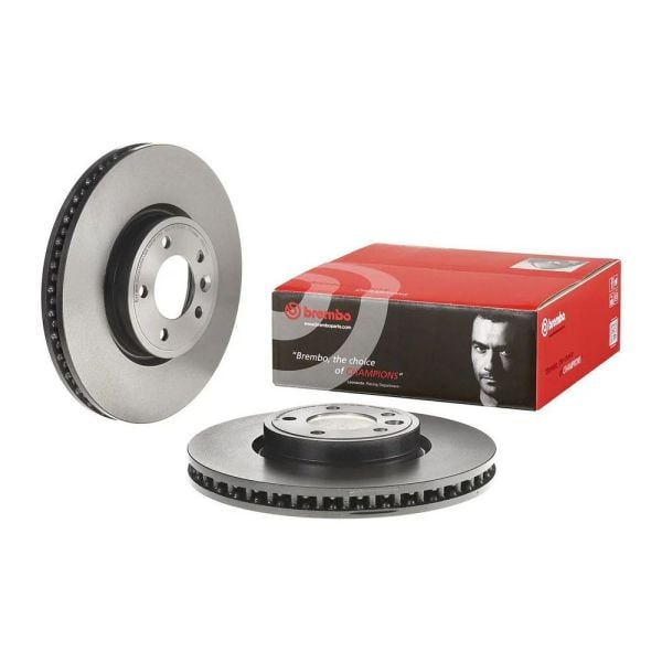 Brembo 09.C514.11 Brake Disc Rotor Pair Front 349mm