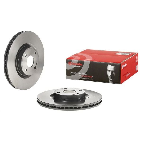 Brembo 09.D307.11 Brake Disc Rotor Pair Front 280mm