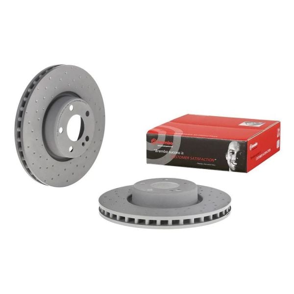 Brembo 09.D527.23 Brake Disc Rotor Pair Front 318mm