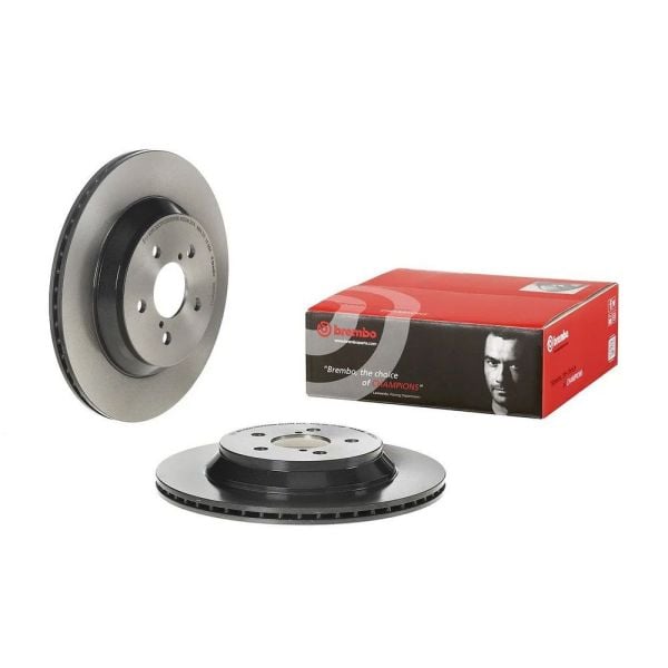 Brembo 09.D767.11 Brake Disc Rotor Pair Rear 285mm