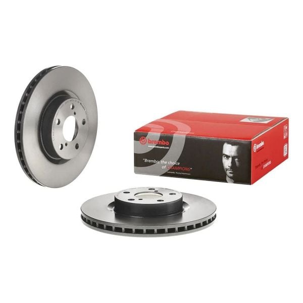 Brembo 09.D769.11 Brake Disc Rotor Pair Front 277mm