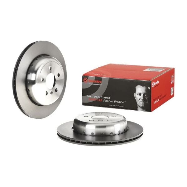 Brembo 09.D902.13 Brake Disc Rotor Pair Rear Left 330mm