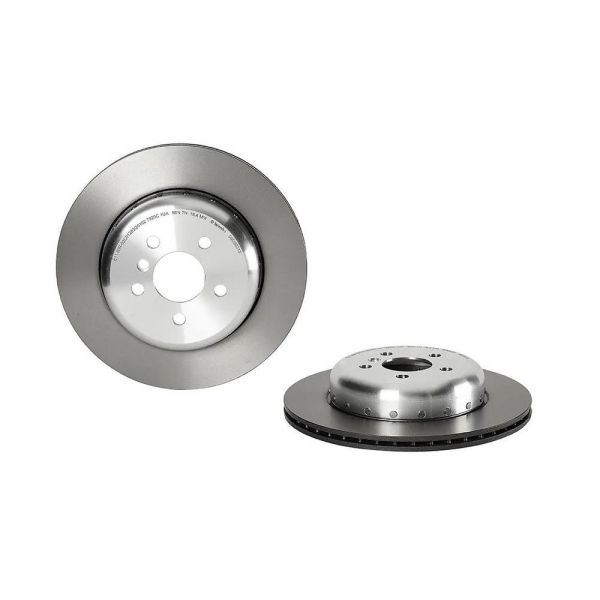 Brembo 09.D903.13 Brake Disc Rotor Pair Rear Right 330mm