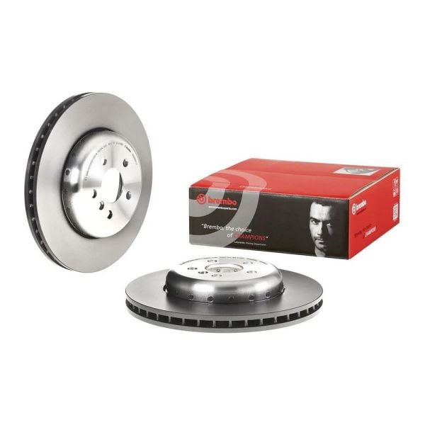 Brembo 09.D905.13 Brake Disc Rotor Pair Front 348mm
