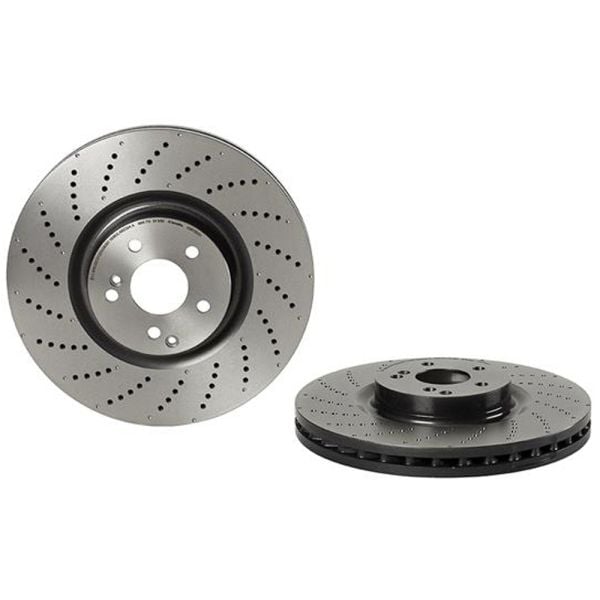 Brembo 09.B769.51 Brake Disc Rotor Pair Front 360mm