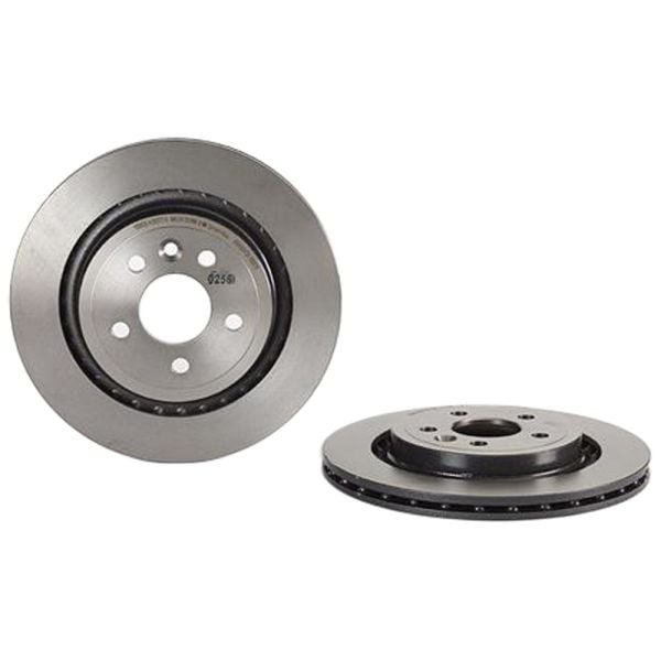 Brembo 09.9587.11 Brake Disc Rotor Pair Rear 302mm