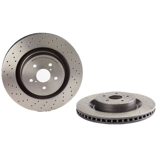 Brembo 09.A300.11 Brake Disc Rotor Pair Front 360mm