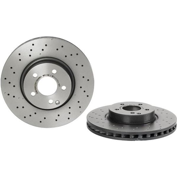 Brembo 09.A621.31 Brake Disc Rotor Pair Front 322mm