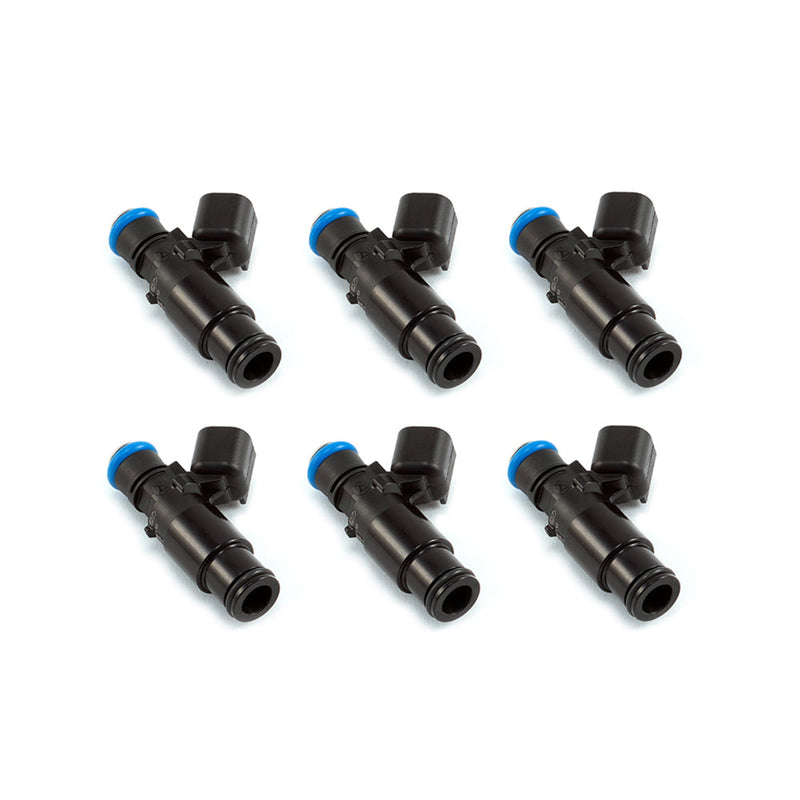 Injector Dynamics Injector Dynamics XDS Injectors - 48mm, 14mm Top, 6-Cyl Set | Ford Falcon XR6 Turbo FG, BMW B58, product image, part 1050.48.14.14B.6