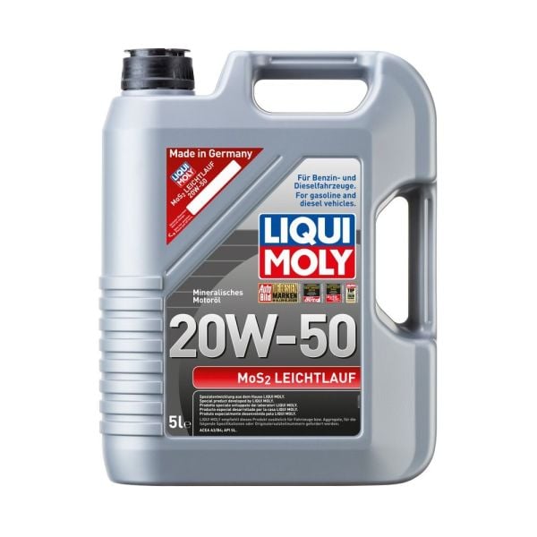 Liqui Moly Leichtlauf MOS2 20W50 5L Engine Oil 1212