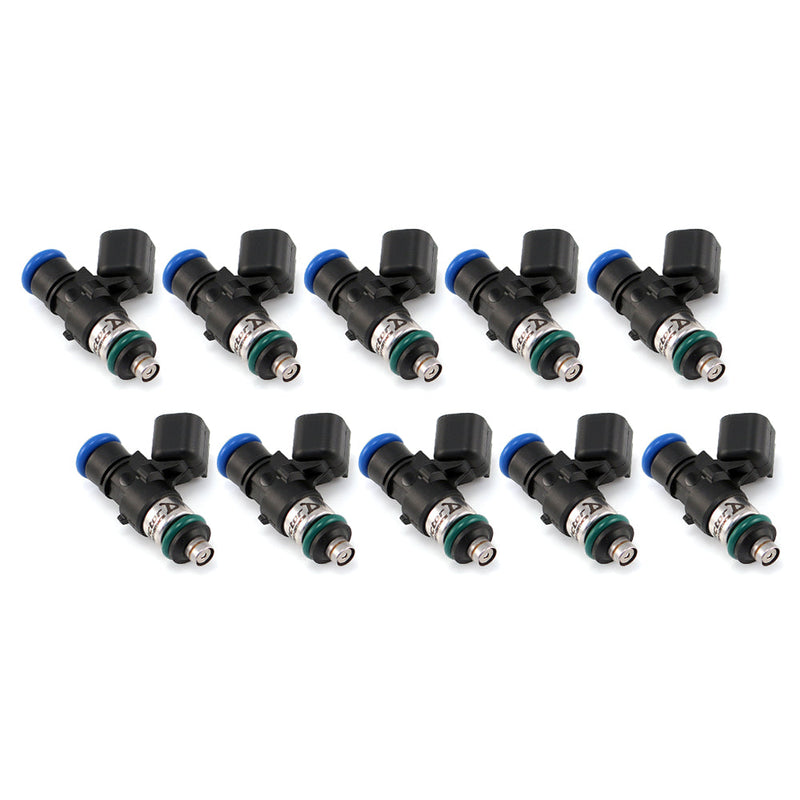 Injector Dynamics Injector Dynamics XDS Injectors - 34mm, 14mm Top, 10-Cyl Set | Audi R8 V10, Lamborghini Huracan, product image, part 1050.34.14.14.10