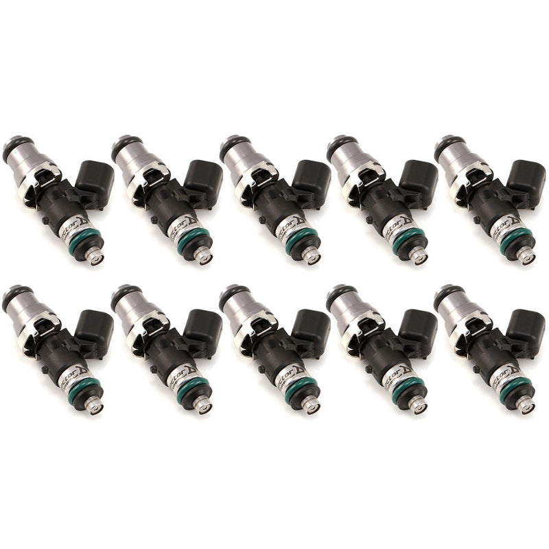 Injector Dynamics Injector Dynamics XDS Injectors - 48mm, 14mm Top, 10-Cyl Set | Lamborghini Gallardo, product image, part 1050.48.14.14.10