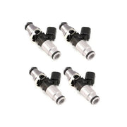 Injector Dynamics Injector Dynamics XDS Injectors - 60mm, 14mm Top, 4-Cyl Set | Toyota 3S-GTE, VW/Audi 1.8T, Mazda MX-5 NC, product image, part 1050.60.14.14B.4