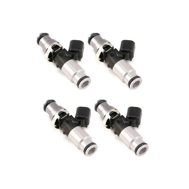 Injector Dynamics Injector Dynamics XDS Injectors - 60mm, 14mm Top, 4-Cyl Set | Toyota 3S-GTE, VW/Audi 1.8T, Mazda MX-5 NC, product image, part 1050.60.14.14B.4