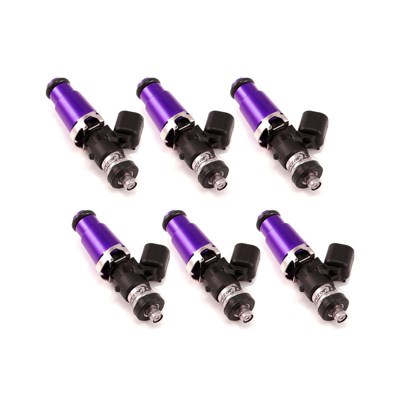 Injector Dynamics Injector Dynamics XDS Injectors - 6-Cyl Set | Nissan Skyline GT-R R32-R34 (14mm Top), product image, part 1050.60.14.D.6