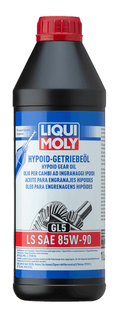 LIQUI MOLY Hypoid Gear Oil (GL5) LS SAE 85W-90 1 L 1410