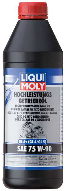 LIQUI MOLY High Performance Gear Oil (GL4+) SAE 75W-90 1 L 4434