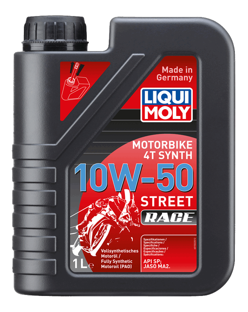 LIQUI MOLY Motorbike 4T Synth 10W-50 Street Race 1 L 1502