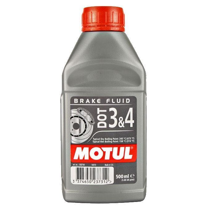 Motul DOT 3 and 4 Brake Fluid 500ml 102718