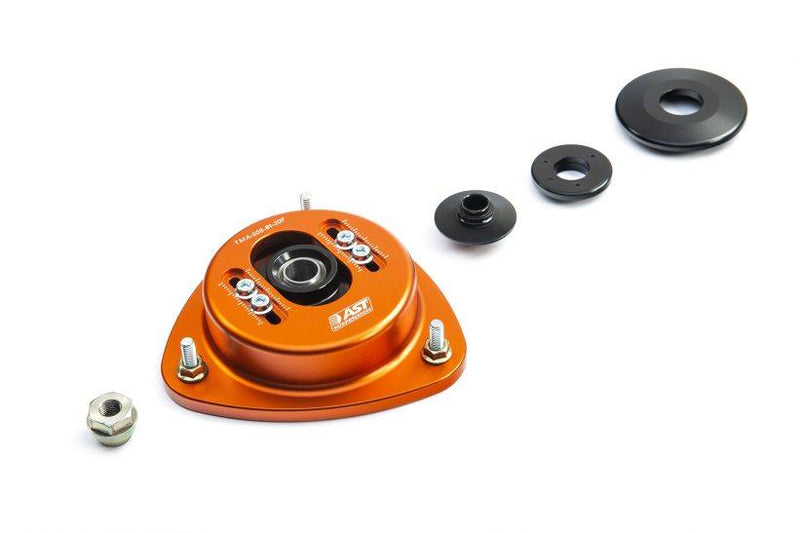 AST Suspension AST Front Top Mount - Mitsubishi EVO 4/5/6 (30mm Raised) - TMA-M03-B1-20F, product image, part TMA-M03-B1-20F