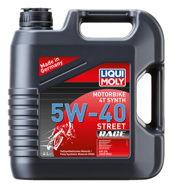 LIQUI MOLY Motorbike 4T Synth 5W-40 Street Race 4 L 1685
