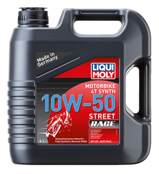 LIQUI MOLY Motorbike 4T Synth 10W-50 Street Race 4 L 1686