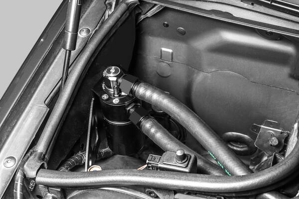 Radium Engineering Radium Engineering Catch Can Kit, BMW E46 M3, Fluid Lock, product image, part 20-0073-FL