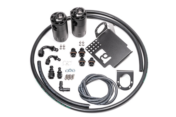 Radium Engineering Radium Engineering Dual PCV/Crankcase Fluid Lock Catch Can Kit - Honda S2000 AP1/AP2 99-09, product image, part 20-0099-FL