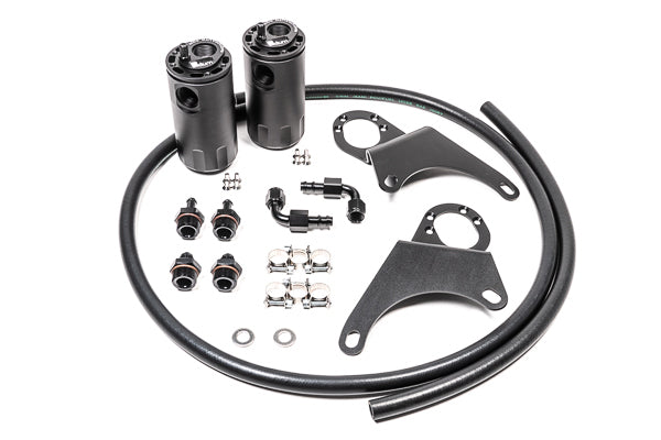 Radium Engineering Radium Engineering Dual Fluid Lock Catch Can Kit - Mitsubishi Evo 7-9 - Mitsubishi Evo 7-9, product image, part 20-0118-FL