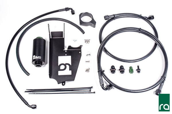 Radium Engineering Radium Engineering Fuel Hanger Plumbing Kit with Filter - Mitsubishi Evo 7-9, product image, part 20-0376-03