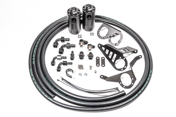 Radium Engineering Radium Engineering Dual Fluid Lock Catch Can Kit - Toyota Supra A80 93-02, product image, part 20-0387-FL