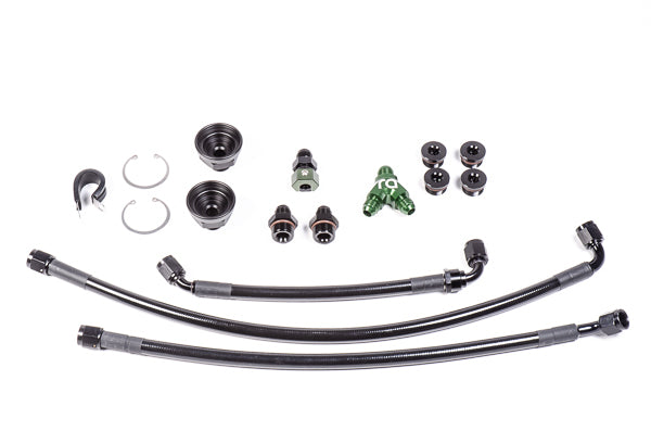 Radium Engineering Radium Engineering Fuel Rail Plumbing Kit - Nissan 350Z 07-09/370Z/Skyline V36/Infiniti G35/G36 V36 (VQ35HR/VQ37VHR), product image, part 20-0469