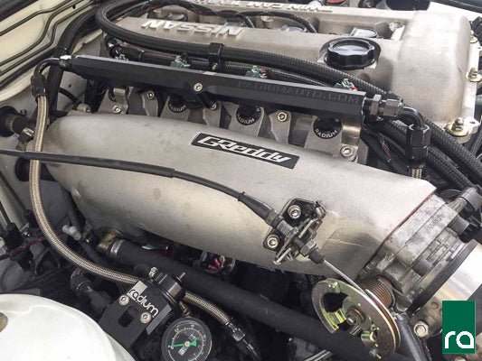 Radium Engineering Radium Engineering Side Feed Conversion Fuel Rail Kit - Nissan Silvia/180SX S13 (SR20DET), product image, part 20-0558