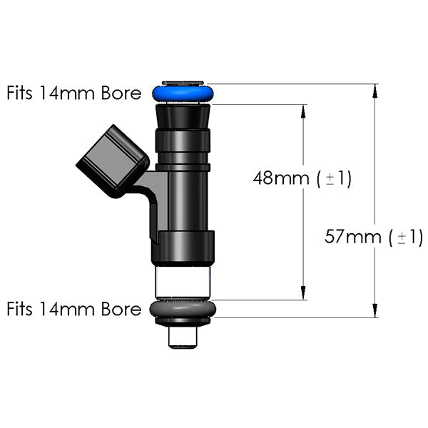 Radium Engineering Radium Engineering Side Feed Conversion Fuel Rails - Subaru WRX/STI 97-00 (V3-V6), product image, part 20-0569-02
