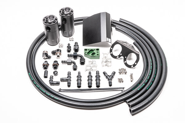 Radium Engineering Radium Engineering Dual Fluid Lock Catch Can Kit LHD - Subaru WRX 01-14/STI 01-21, product image, part 20-0608-FL