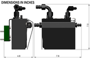 Radium Engineering Radium Engineering Dual Fluid Lock Catch Can Kit LHD - Subaru WRX 01-14/STI 01-21, product image, part 20-0608-FL