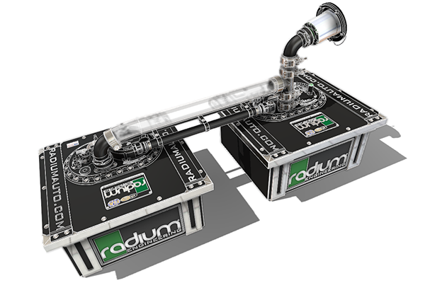 Radium Engineering Radium Engineering Saddle Tank Fuel Cell Conversion Kit, product image, part 20-0664